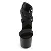 Pleaser - ADORE769 Sandale à bride à la cheville, Pole dance chaussures - Chaussures de pole dance - Noir Product image